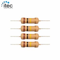 100K ohm Resistor - 1/4 Watt Fixed Resistor (100 kilo ohm 5%)