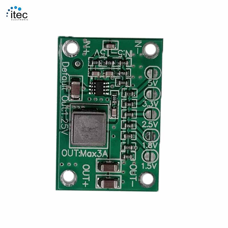 DC to DC Step Down Power Supply Module Buck Converter DC 5-16V To DC 1.25V/1.5V/1.8V/2.5V/3.3V/5V