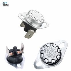 KSD301 Thermostat 100°C Normally Closed Thermal Switch Temperature Control Switch, Adjust Snap Disc Temperature Switch