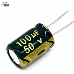 100uF/50V Electrolytic Capacitor