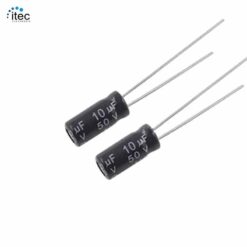 10uF 50V Aluminum electrolytic capacitor