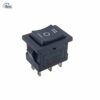 6A 250V AC DPDT ON OFF ON Rocker Switch – Lock Action