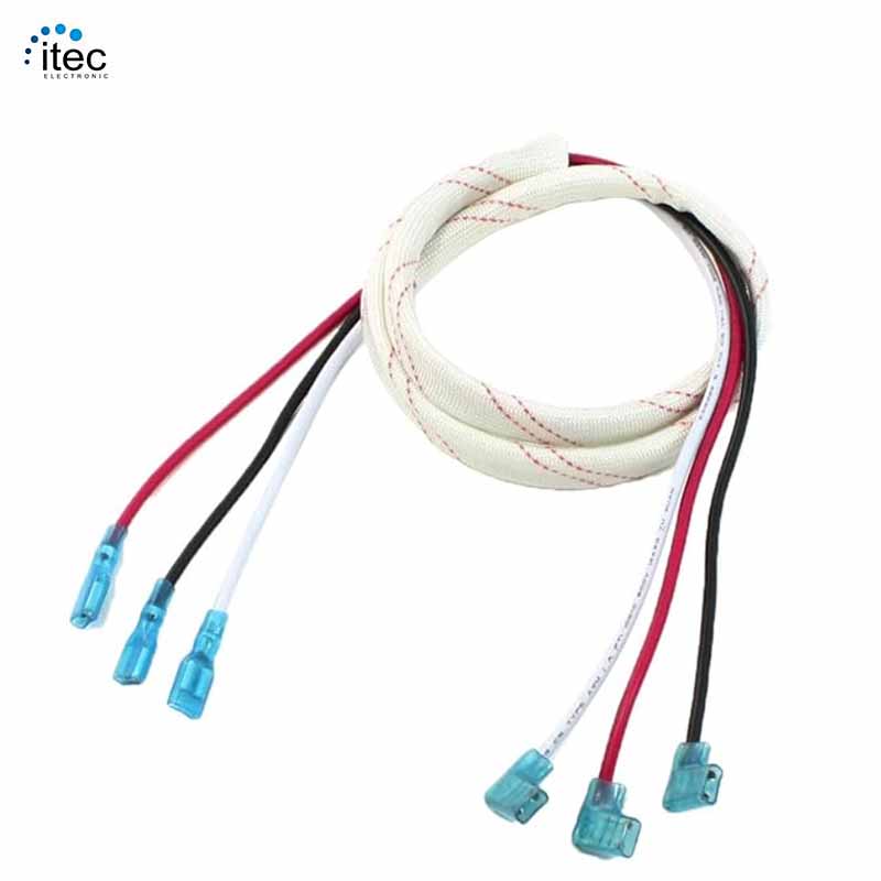 Air Conditioner Compressor Spade Crimp Connector Lead Wire Air Conditioner Compressor Spade Crimp Connector Lead Wire