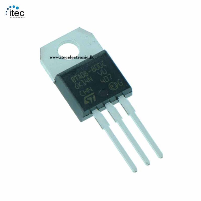 2x Triac BTA08-600B STMicroelectronics - 600V 8A - Boîtier TO-220 - Neuf