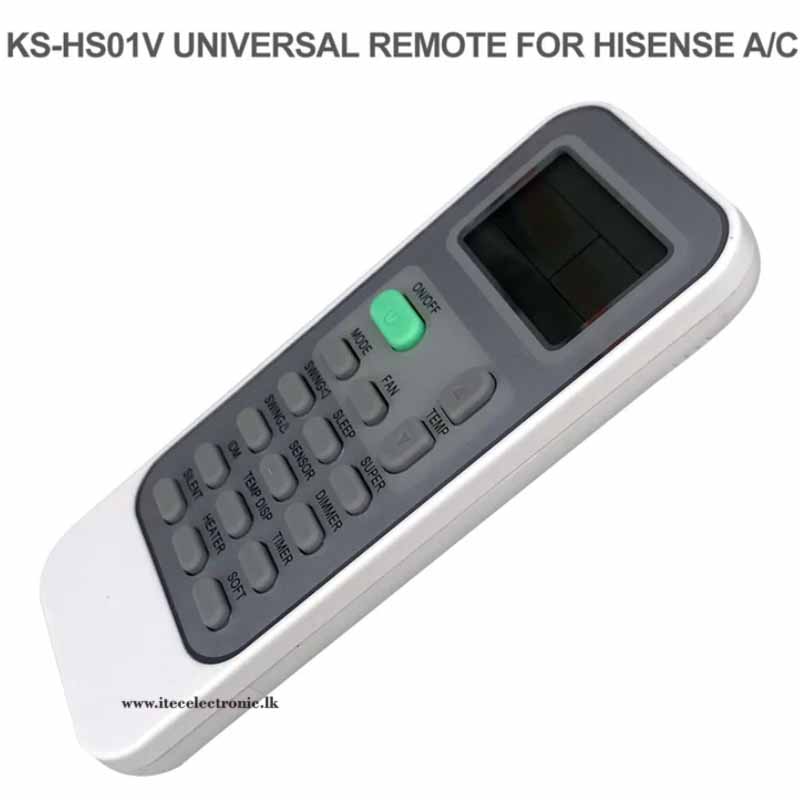 KS-HS01V Universal AC Remote Control For Hisense Air Conditioners - Image 5