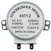 Microwave Oven Turntable Synchronous Motor 3W 5/6RPM AC 21V 50/60Hz