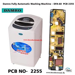 Damro Fully Automatic Washing Machine – DFA-60 PCB 2255