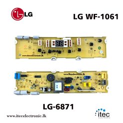 LG washing machine board LG 6871EC1033U LG WASHING MACHINE MODEL = WF-1061 PCB