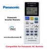 Compatible for Panasonic AC Remote