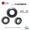 For LG F1207NMTW drum washing machine Water seal（D37*66*9.5*12） bearings 2 PCs（6205 6206）Oil seal Sealing ring New accessories