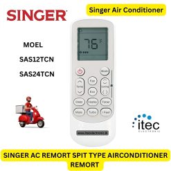 SINGER AC REMORT SPIT TYPE AIRCONDITIONER REMORT Singer split AC Remote