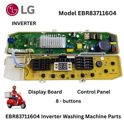 EBR83711604 LG WASHING MACHINE PCB Display Board Control Panel LG INVERTER WASHING MACHINE PCB BOARD