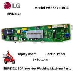 Alternative view of EBR83711604 LG WASHING MACHINE PCB Display Board Control Panel LG INVERTER WASHING MACHINE PCB BOARD