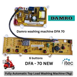 Washing Machine Circuit PCB  DAMRO DFAN-70 Full Auto Top Loading Washing Machine PCB