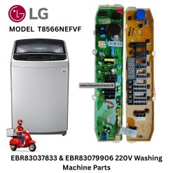 LG 8kg Fully Automatic Top Loading Washing Machine T8566NEFVF