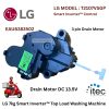 LG MODEL : T2107VSAGP  compatible for Lg. LG Washing Machines Drain Motor Dc13.5v