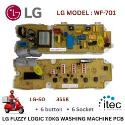 Washing Machine PCB LG-50   LG FUZZY LOGIC 7.0KG WASHING MACHINE PCB WF-701