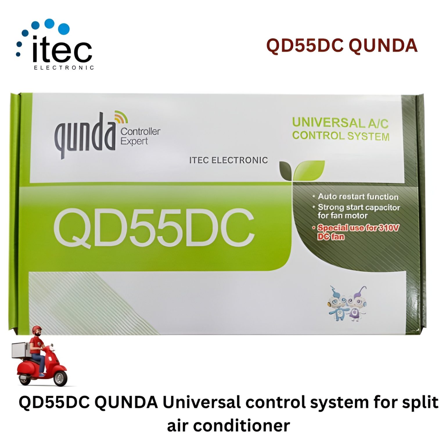 QD55DC QUNDA Universal Control System for Split Air Conditioner - ITEC ...
