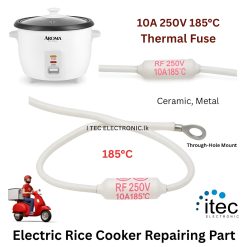 Fuse for Electric Rice Cooker Repairing Part 10A 250V 185°C Thermal Fuse (Match & Buy)