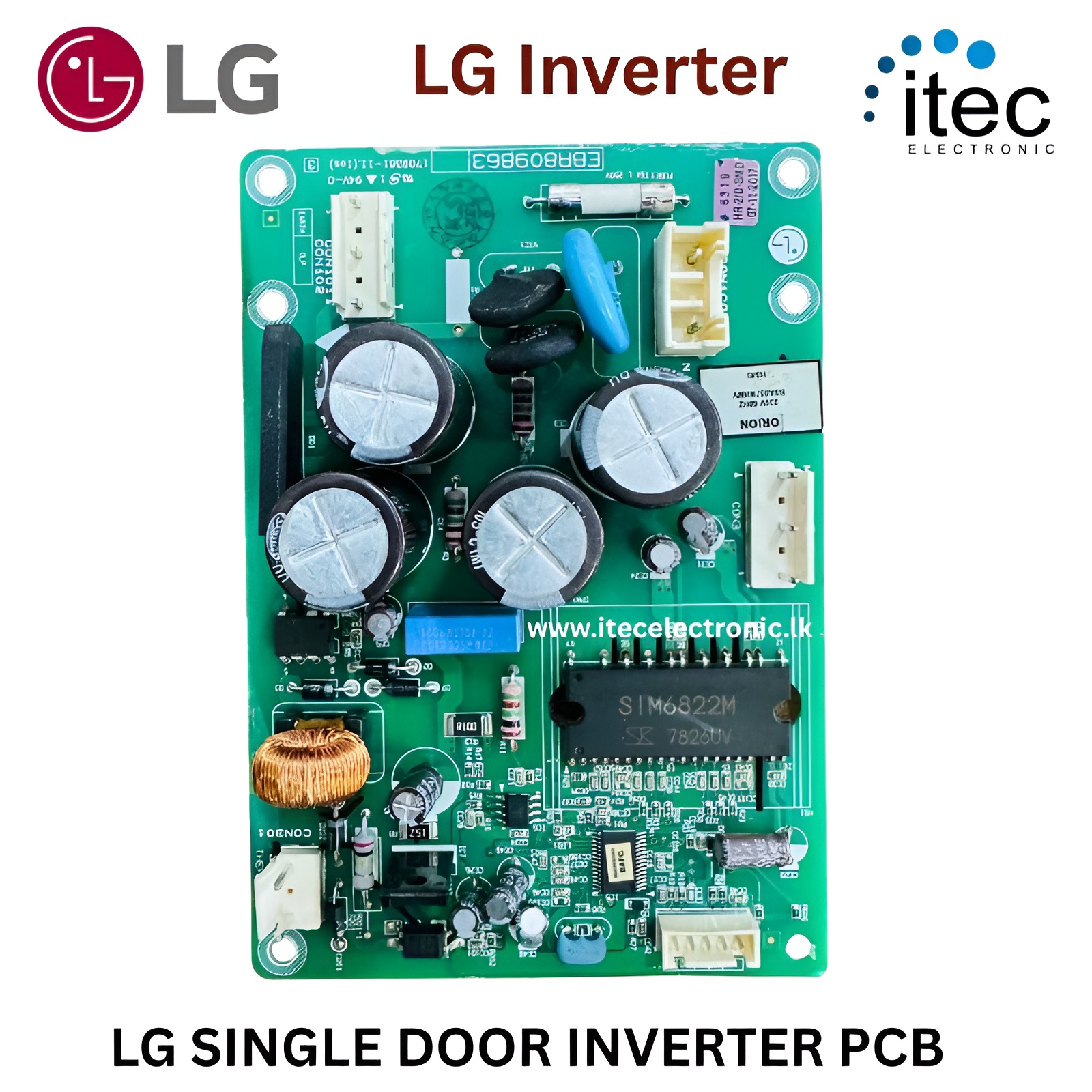 PCB LG Inverter refrigerator LG SINGLE DOOR INVERTER PCB