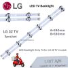 LED Backlight Strip Fit for LG 32 TV LG 32LB 6916-1703A LED TV FOR TV REPAIR A/B=590MM 3PCS/SET ORIGINAL