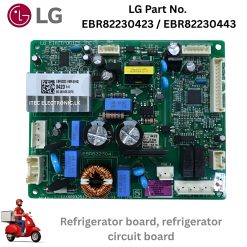 Refrigerator board, LG refrigerator circuit board, LG Part No. EBR82230423 / EBR82230443