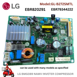Alternative view of Refrigerator board, LG refriger circuit board, LG Part No. EBR79344222 Model:GL-B272SMTL