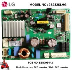 LG Refrigerator MODEL : 2B282SLHG PCB NO: EBR793442 CHAINA PCB NO : EBR 7934 4222 / The price is China PCB