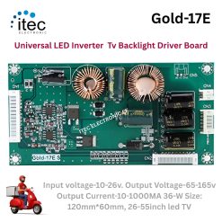 Gold-17E 26-55inch Led Tv Universal Backlight Driver 10-26v to 65-165v