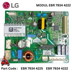Alternative view of LG Refrigerator MODEL : 2B282SLHG PCB NO: EBR793442 CHAINA PCB NO : EBR 7934 4222 / The price is China PCB