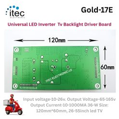 Alternative view of Gold-17E 26-55inch Led Tv Universal Backlight Driver 10-26v to 65-165v