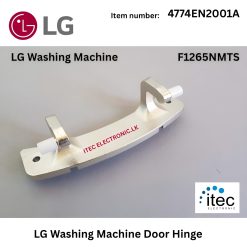 LG Washing Machine - 6.5Kg - White - F1265NMTS  LG Washing Machine Door Hinge Item number: 4774EN2001A