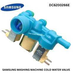 SAMSUNG TOP LOADER WASHING MACHINE COLD WATER INLET SOLENOID VALVE DC62-00266E