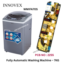 WMIFA70S 7Kg Capacity Fully Automatic Washing Machine PCB 2255 Innovex Fully Automatic