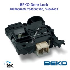 Alternative view of BEKO WTV 8744 X0A / ATE105646XMG Washing Machine Door Lock 2849660200, 2849660500, DK044403