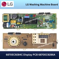 LG Washing Machine Computer Control Board WD-N10270D WD-T12235D 6870EC9284C Display PCB 6870EC9286A Washing Machine Parts