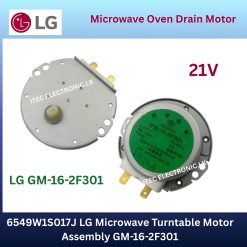 6549W1S017J LG Microwave Turntable Motor Assembly GM-16-2F301