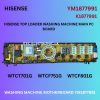 WASHING MACHINE MOTHERBOARD YM1877991 HISENSE