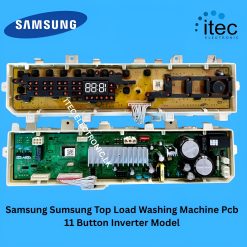 Samsung Sumsung Top Load Washing Machine Pcb 11 Button Inverter Model