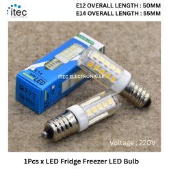 220V 3W E12 E14 LED Fridge Bulb Freezer Lamps Daylight & Warm White Cooker Hood Oven