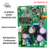GL-B205ALLB Model Name 190L Purple Glow One Door Refrigerator PCB  Smart Inverter (Genuine, Used spare part)