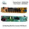 LG Washing Machine Inverter PCB Board Display Board – EBR830799  Power Board – EBR358521