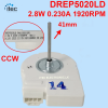 DREP5020LD.SA11893(SP) DC12V 0.23A For Samsung Refrigerator Evaporator Fan Motor