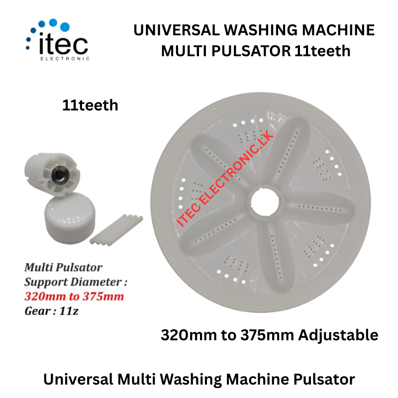 UNIVERSAL WASHING MACHINE MULTI PULSATOR 11teeth