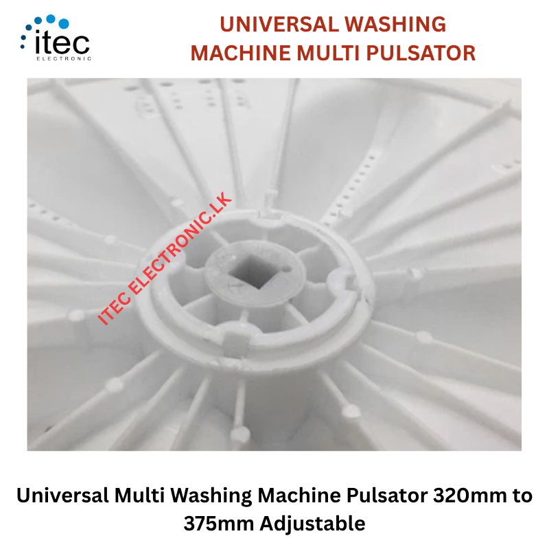 Square Cut MULTI UNIVERSAL PULSATOR = WASHING MACHINE PULSATOR SUPPORT DIAMETER 320mm to 375mm - Image 2
