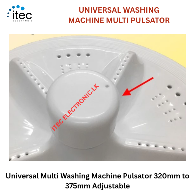 Square Cut MULTI UNIVERSAL PULSATOR = WASHING MACHINE PULSATOR SUPPORT DIAMETER 320mm to 375mm - Image 4