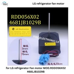 1x New for LG refrigerator fan motor motor RDD056X01 4681JB1029A / B