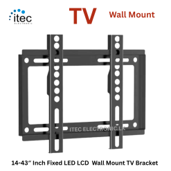 14-43″ Inch Fixed LED LCD  Wall Mount TV Bracket