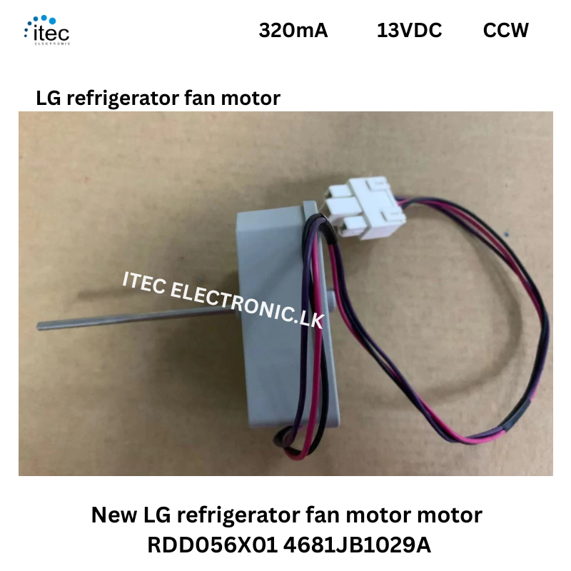 New LG refrigerator fan motor motor RDD056X01 4681JB1029A CCW - Image 2