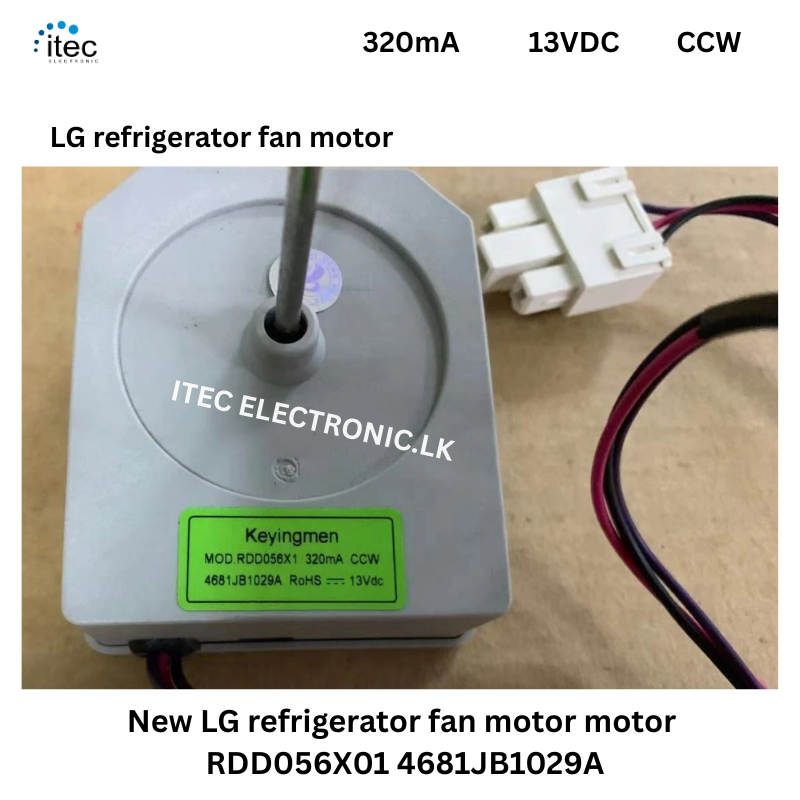 New LG refrigerator fan motor motor RDD056X01 4681JB1029A CCW - Image 4